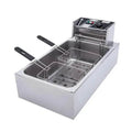 Imported 12L Electric Deep Fryer Heavy Duty Commercial Use 60°C to 200°C Temperature Control Dual Basket - Al-Raheem Imports
