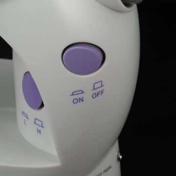 Electric Mini Sewing Machine Portable Handheld with Light and Foot Pedal for Home Crafts and Fabric Stitching