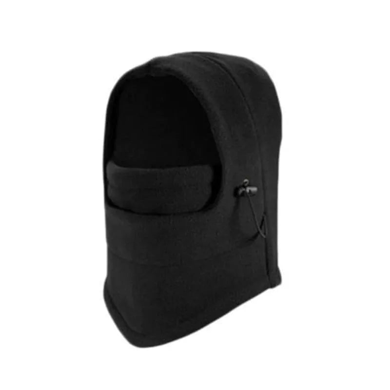 6 In 1 Unisex Winter Fleece Thermal Balaclava Ski Snood Hood Neck Warmer Hat Windproof Face Mask