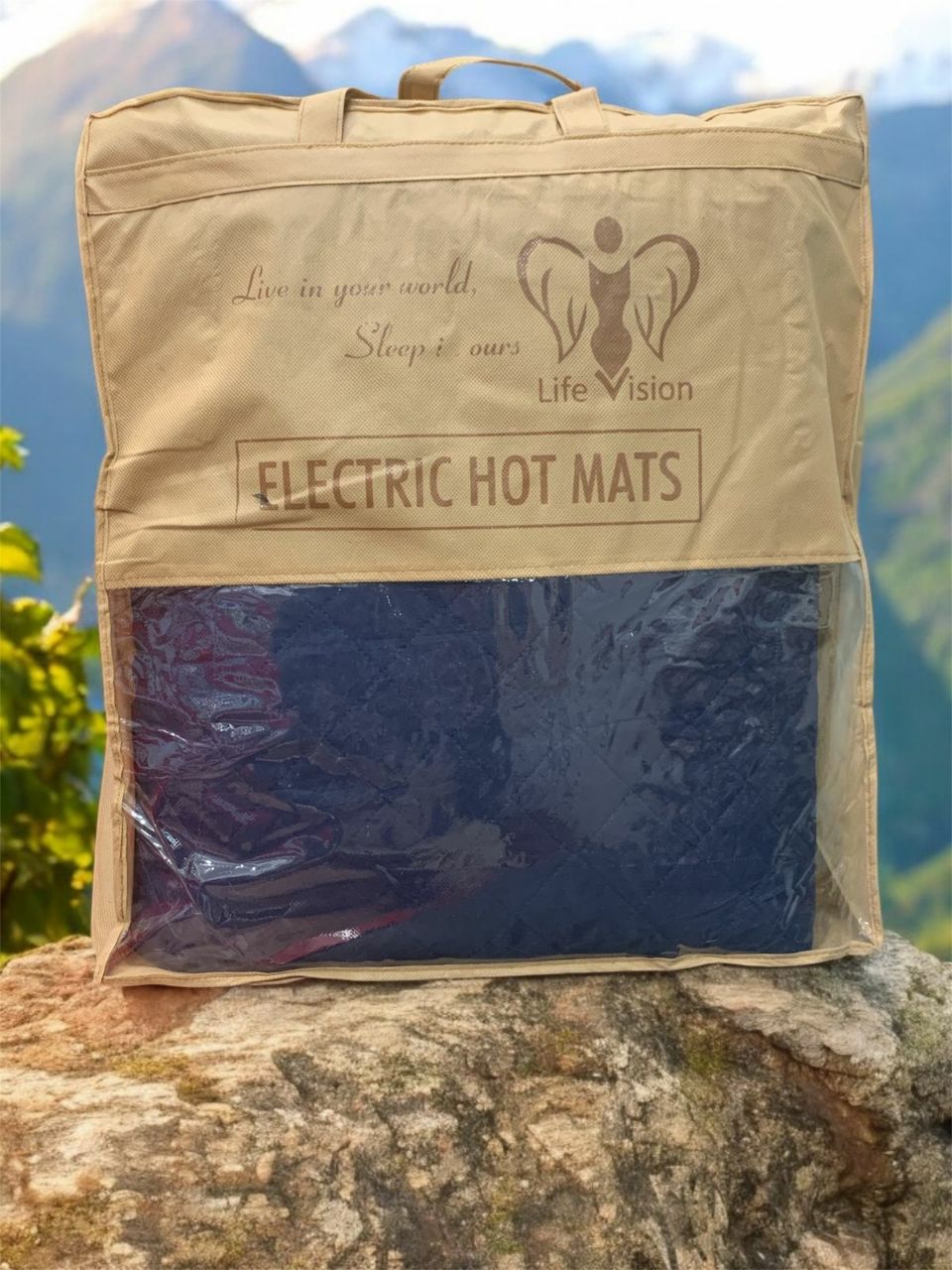 Electric Heating Blanket Electric Warmer Pad for Double Bed size 160×195cm for winters