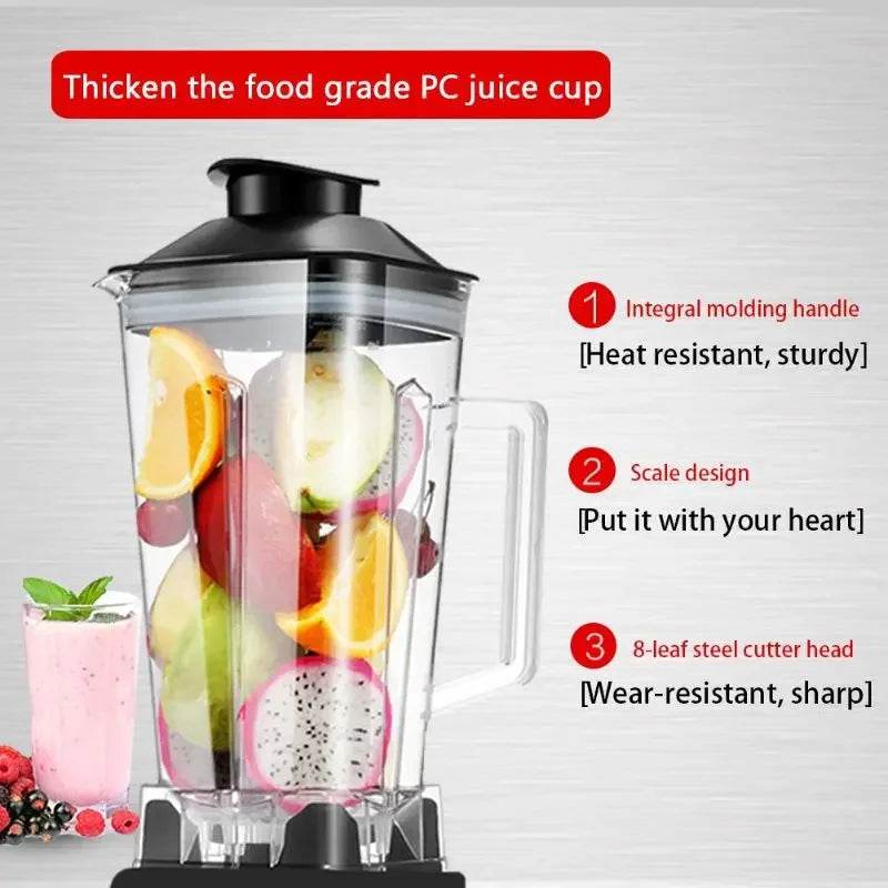 Silver Crest SC-1589 Commercial Multi-Functional High Speed Juicer Blender - Al-Raheem Imports