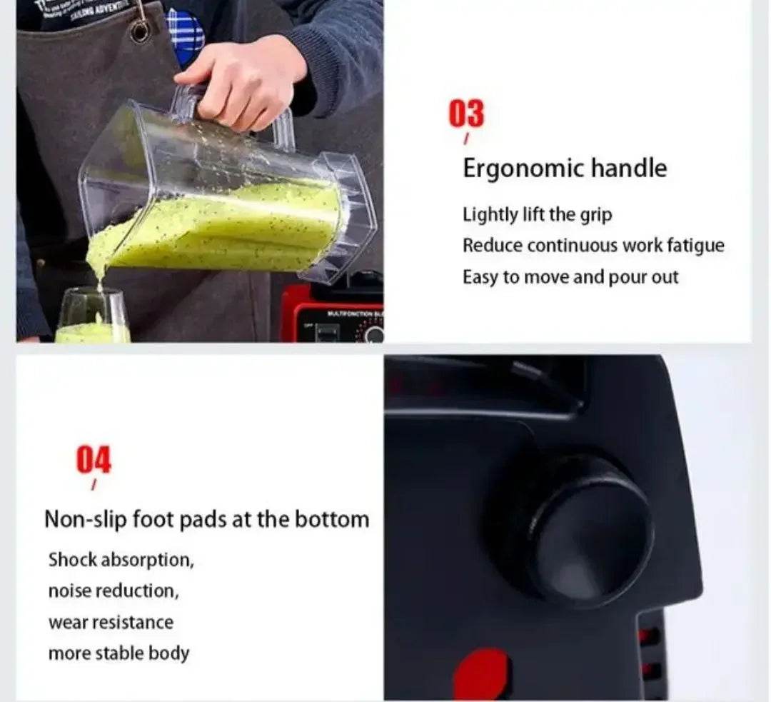 Silver Crest SC-1589 Commercial Multi-Functional High Speed Juicer Blender - Al-Raheem Imports