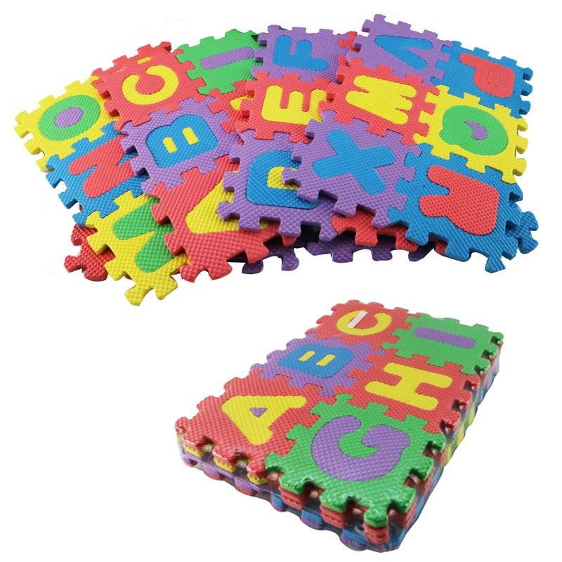 36Pcs Popular DIY Educational Baby Play EVA Carpet Non Toxic EVA Puzzle Mat - Al-Raheem Imports