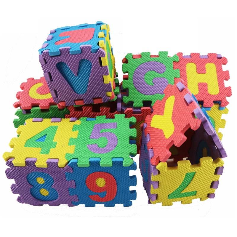 36Pcs Popular DIY Educational Baby Play EVA Carpet Non Toxic EVA Puzzle Mat - Al-Raheem Imports