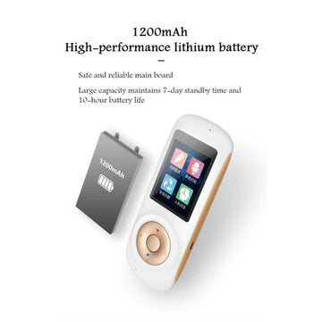T2S Smart WIFI Instant Voice Translator Real Time 52 Language Touchscreen Device - Al-Raheem Imports