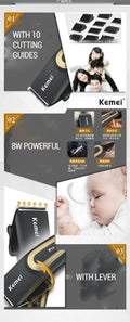 Professional Electric Hair Trimmer 8W Corded Clipper Beard Razor for Men 220V - Al-Raheem Imports