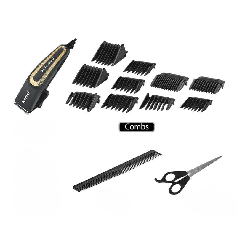 Professional Electric Hair Trimmer 8W Corded Clipper Beard Razor for Men 220V - Al-Raheem Imports