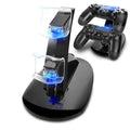 PS4 Dual USB Charging Dock with LED Indicator Controller Charger Stand - Al-Raheem Imports