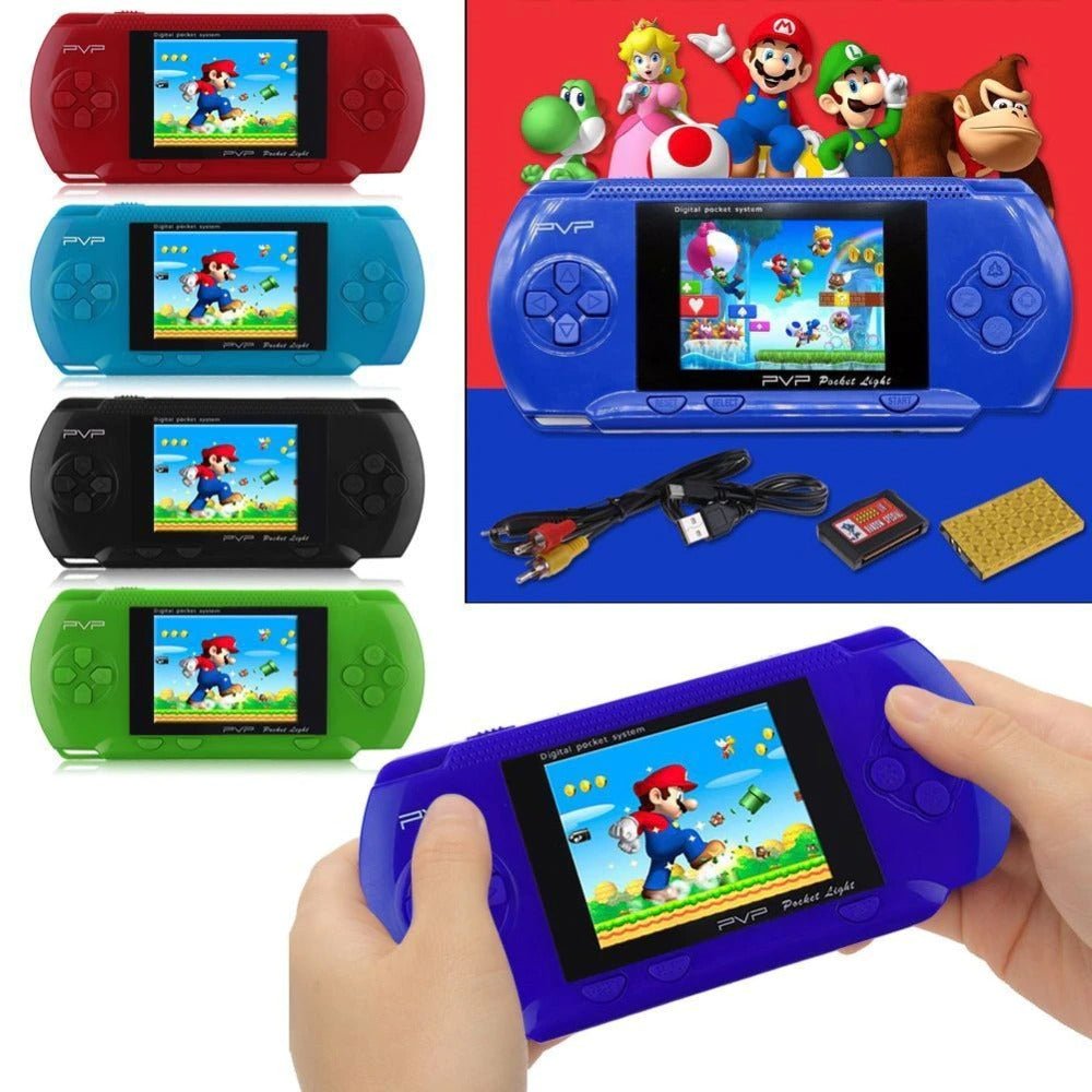 PVP3000 Handheld Game Console 89 Built - In Games 2.7" LCD Portable Video Player - Al - Raheem Imports