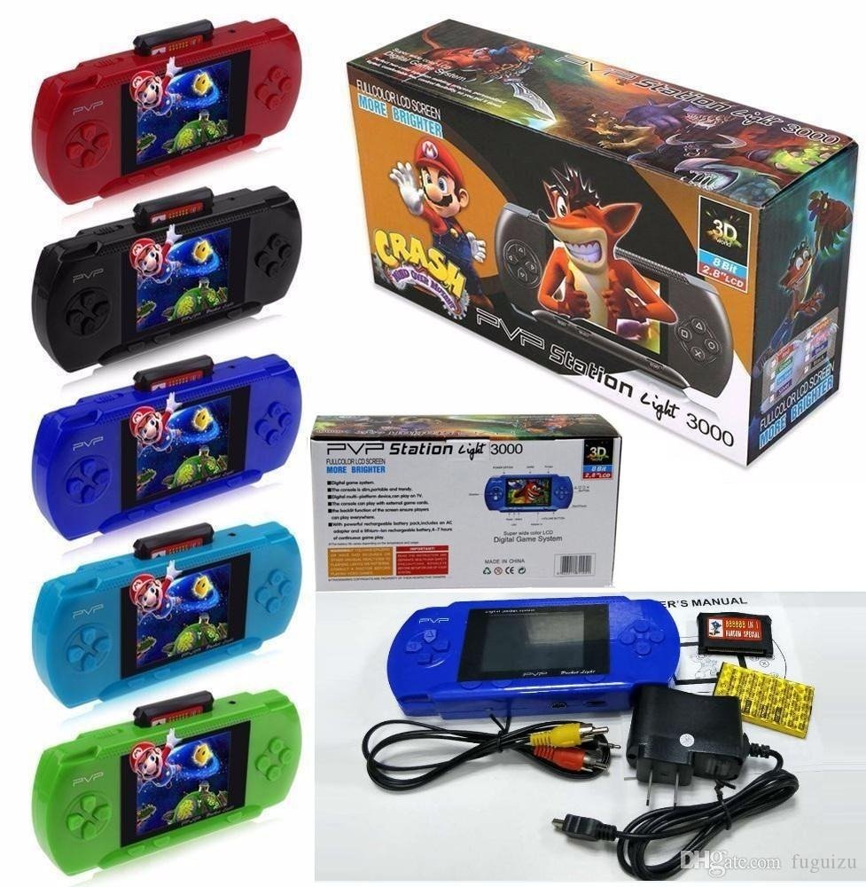PVP3000 Handheld Game Console 89 Built - In Games 2.7" LCD Portable Video Player - Al - Raheem Imports
