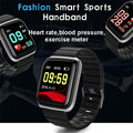 Q19 Smart Watch Color Screen Fitness Tracker Heart Rate Blood Pressure Monitor - Al-Raheem Imports