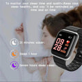 Q19 Smart Watch Color Screen Fitness Tracker Heart Rate Blood Pressure Monitor - Al-Raheem Imports