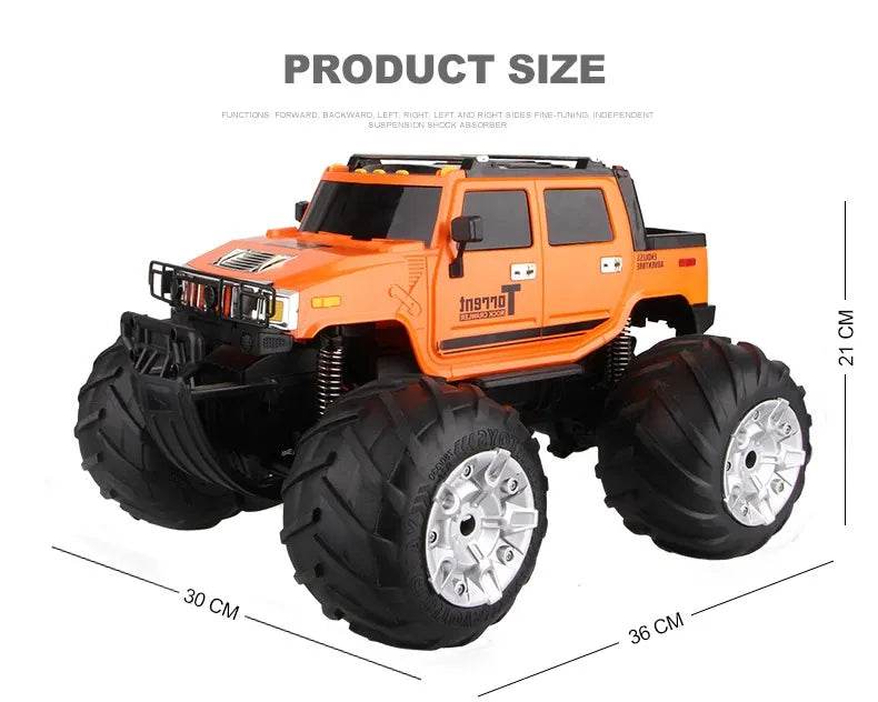 RC Simulation Off-Road Car Land and Sea Pickup Truck 2.4GHz 1:12 Climbing Electric Vehicle Toy - Al-Raheem Imports