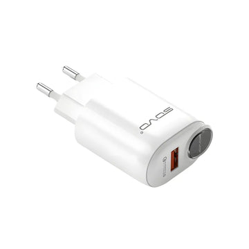 SOVO SE-55 Reload 18W Fast Charger Qualcomm Quick Charge 3.0 USB Wall Adapter for Android iPhone
