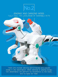 Remote Control Interactive Robots Electric Dinosaurs Walking Fire Dragon Kids Toys - Al-Raheem Imports
