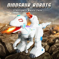 Remote Control Interactive Robots Electric Dinosaurs Walking Fire Dragon Kids Toys - Al-Raheem Imports