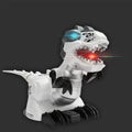 Remote Infrared Control T Rex Dinosaur With Shining Light Realistic Sound Walking Story Robot Toy - Al-Raheem Imports