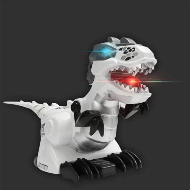 Remote Infrared Control T Rex Dinosaur With Shining Light Realistic Sound Walking Story Robot Toy - Al-Raheem Imports