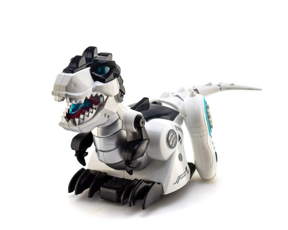 Remote Infrared Control T Rex Dinosaur With Shining Light Realistic Sound Walking Story Robot Toy - Al-Raheem Imports
