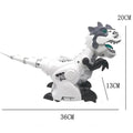 Remote Infrared Control T Rex Dinosaur With Shining Light Realistic Sound Walking Story Robot Toy - Al-Raheem Imports