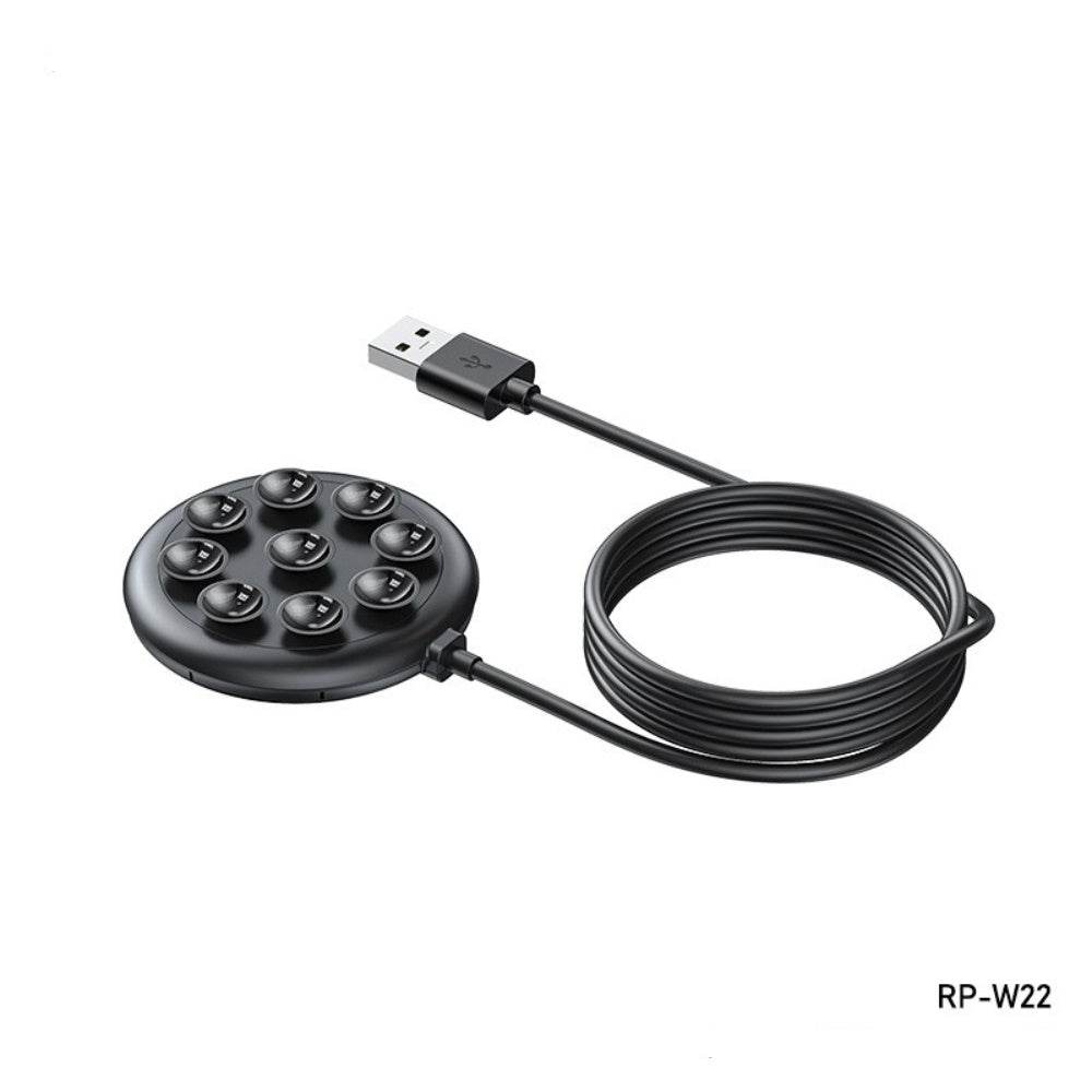 15W Wireless Fast Charger Suction Type Universal Smartphone Charger RP-W22 - Al-Raheem Imports