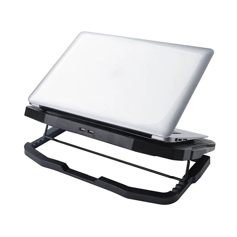 X2 Super Air Flow Laptop Cooling Pad with Dual Fans and LED Lights