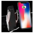 S5 Automatic Clamping Fast Charging Phone Holder Wireless Car Charger Mount - Al-Raheem Imports