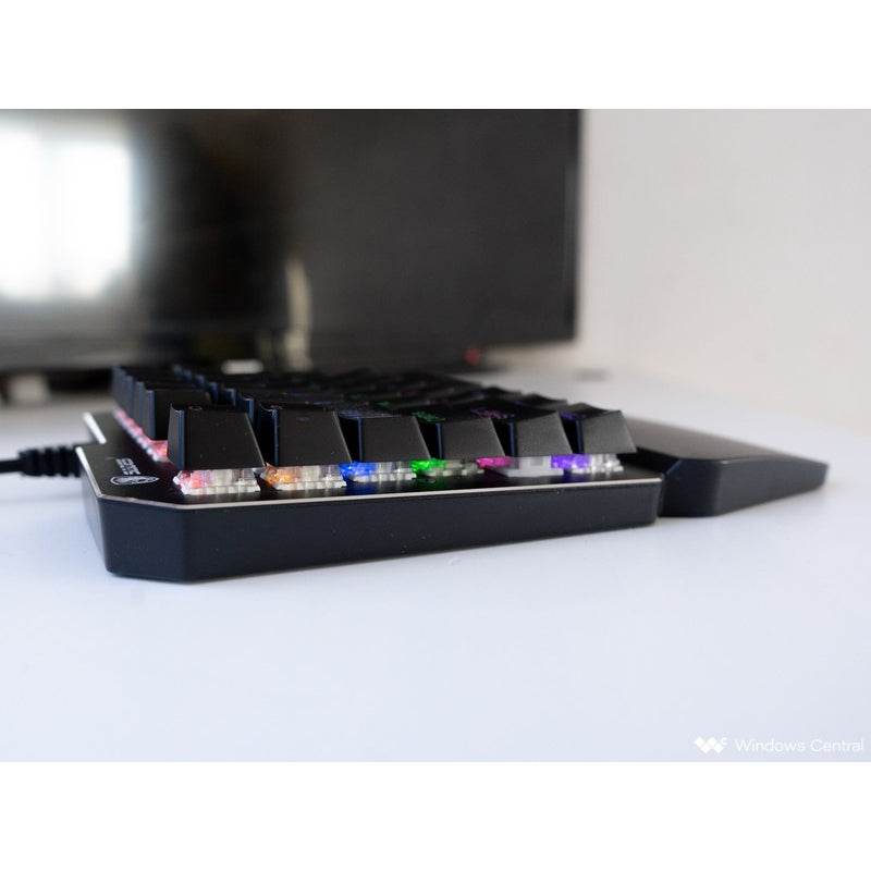 Sades TS-35 One Handed 35 Keys Mechanical RGB Gaming Keyboard with LED Backlit - Al-Raheem Imports