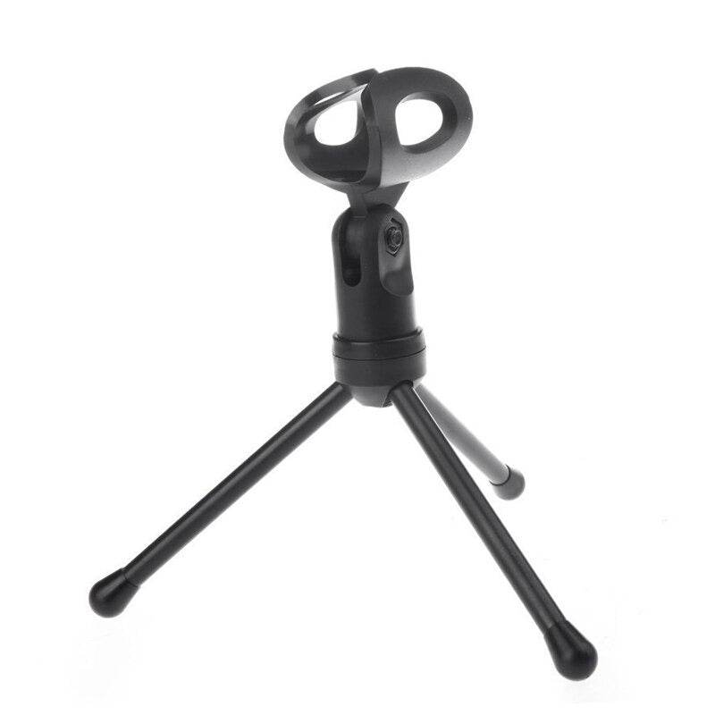 SF-666 Wired Condenser Computer Microphone with Tripod 3.5mm Jack - Al-Raheem Imports