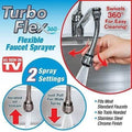 Splash Nozzle Flexible Faucet Sprayer Water Saving Anti Splash Kitchen Tap Attachment - Al-Raheem Imports
