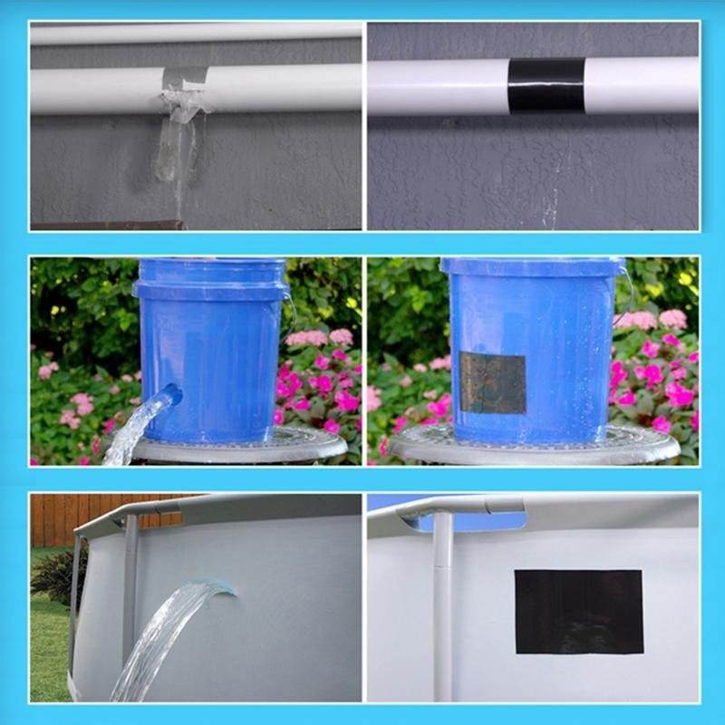 Strong Flex Waterproof Repair Tape - Heavy Duty Garden Hose Water Leak Sealing Tape 1.52m x 10cm - Al-Raheem Imports