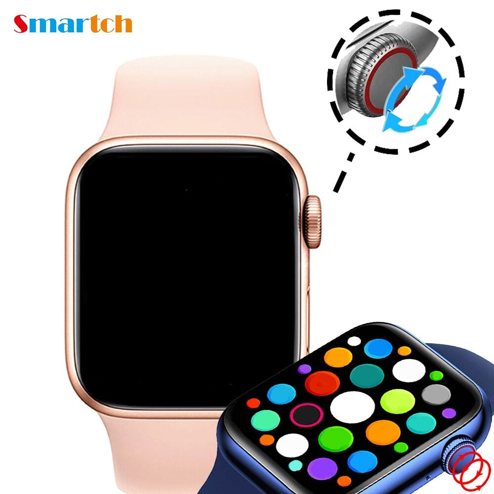 T55 Plus Smart Watch Series Full Touch ECG Heart Rate Monitor Waterproof Fitness Tracker 44mm Smartwatch for Android iOS