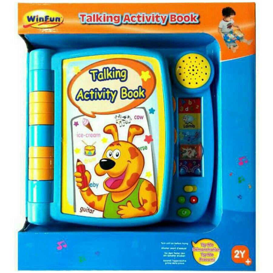 Talking Activity Book Learning Game For Kids - Al-Raheem Imports