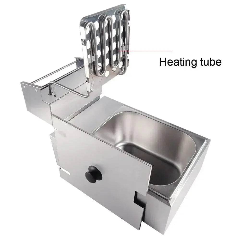 Single Electric 6L Commercial Deep Fryer Electric Frying Machine - Al-Raheem Imports