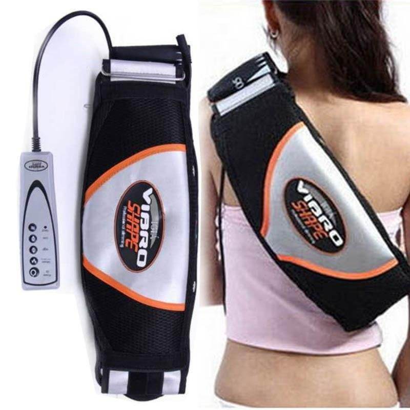 Vibro Heating Slimming Belt Electric Massager Fat Burning Waist Weight Loss 55W - Al-Raheem Imports