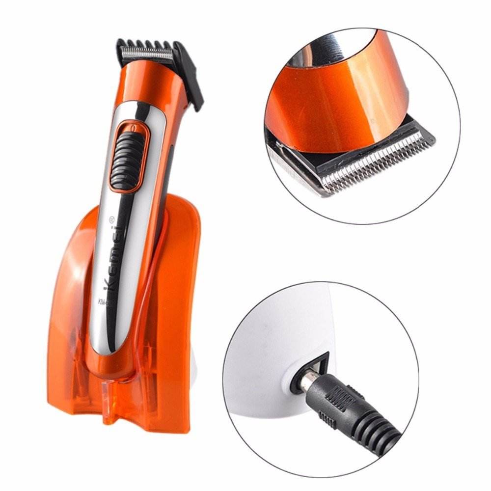 Wireless Rechargeable Electric Hair Beard Trimmer Clipper RF-607 12 Hour Charge - Al-Raheem Imports