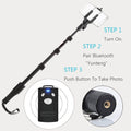 Yunteng YT-1288 Bluetooth Selfie Stick Tripod Monopod Extendable up to 125cm - Al-Raheem Imports